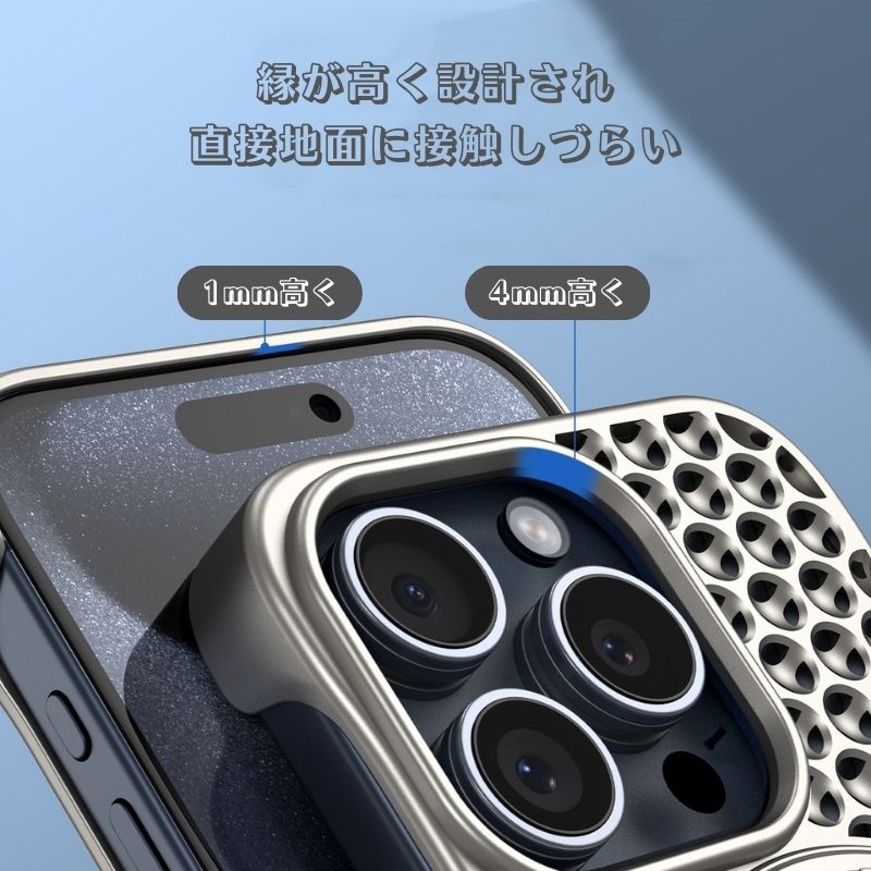 iphone フレームレス Excellentマスターケース magsafe ケース iphone16/16proケース スタンド付き 高級